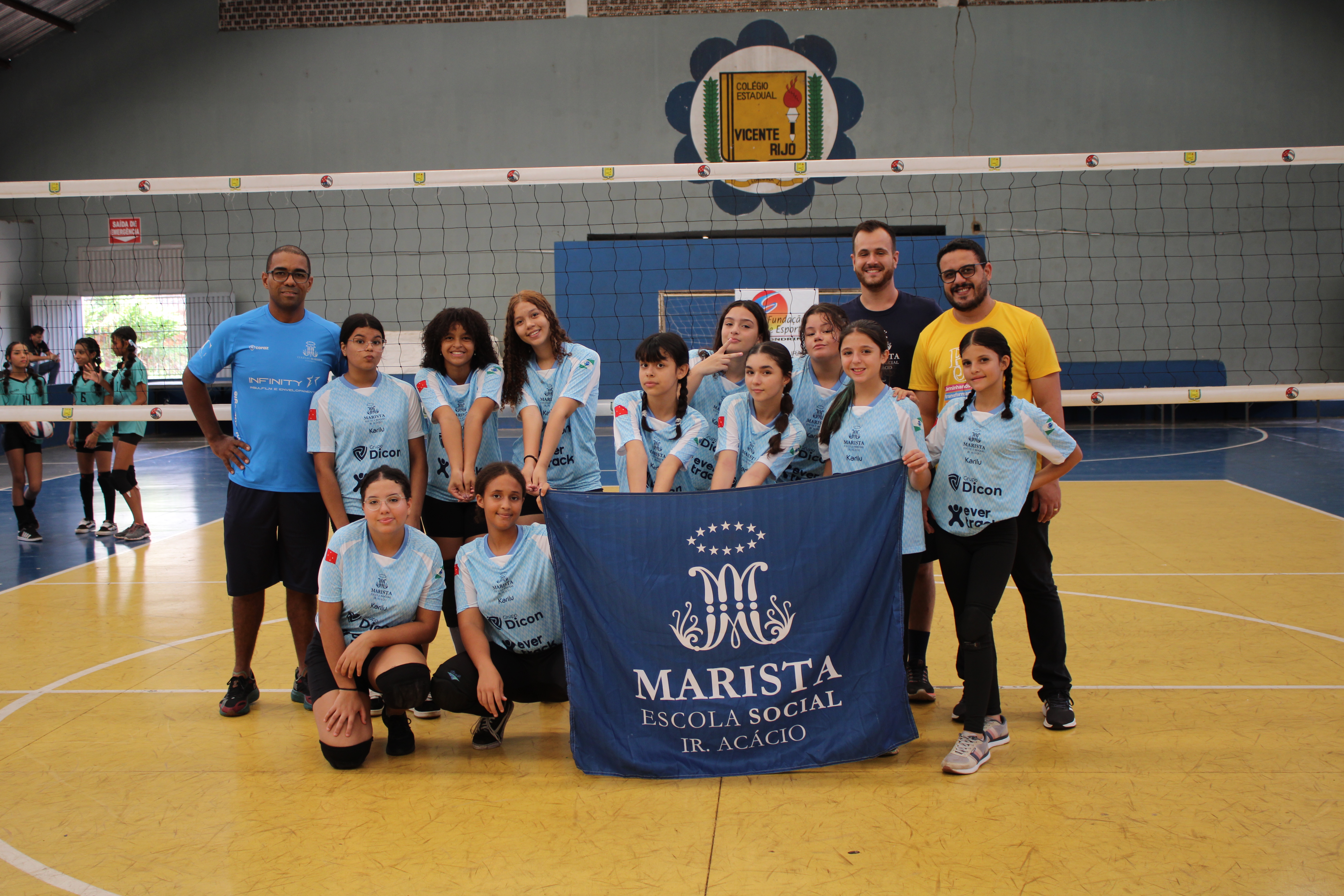 Escola Social Marista Irmão Acácio estreia com garra nos Jogos Escolares